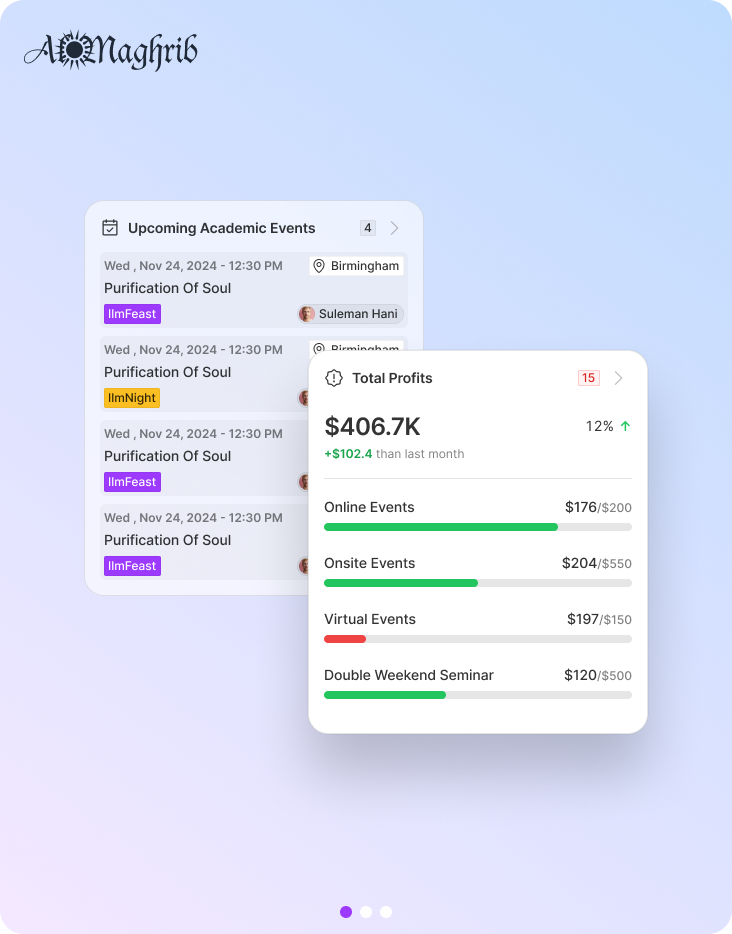 Upcoming Academic Events